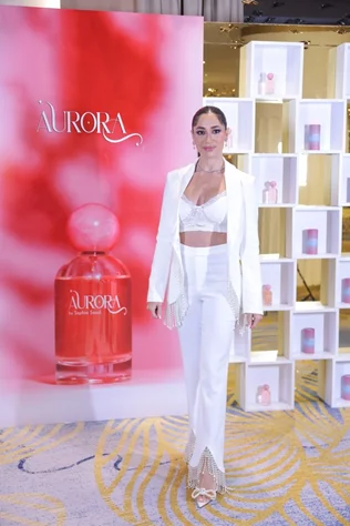 Sophia Saad celebrates the launch of AURORA