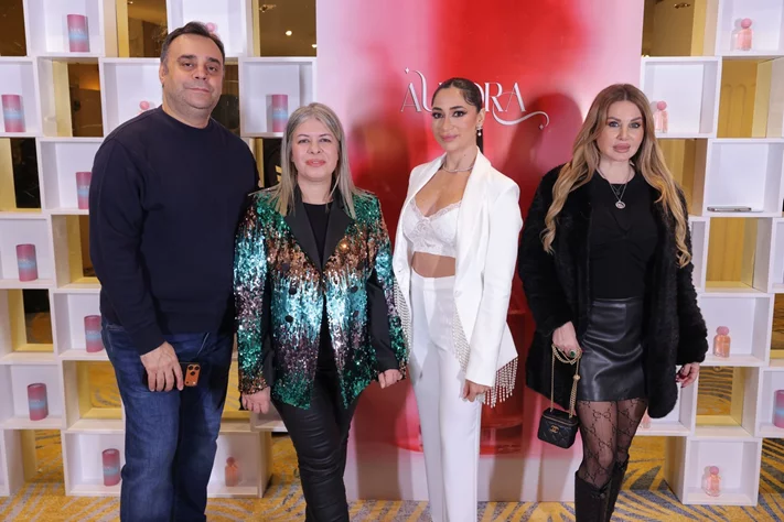 Sophia Saad celebrates the launch of AURORA