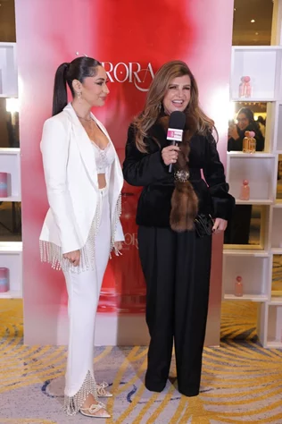 Sophia Saad celebrates the launch of AURORA