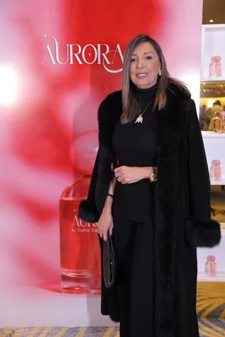 Sophia Saad celebrates the launch of AURORA