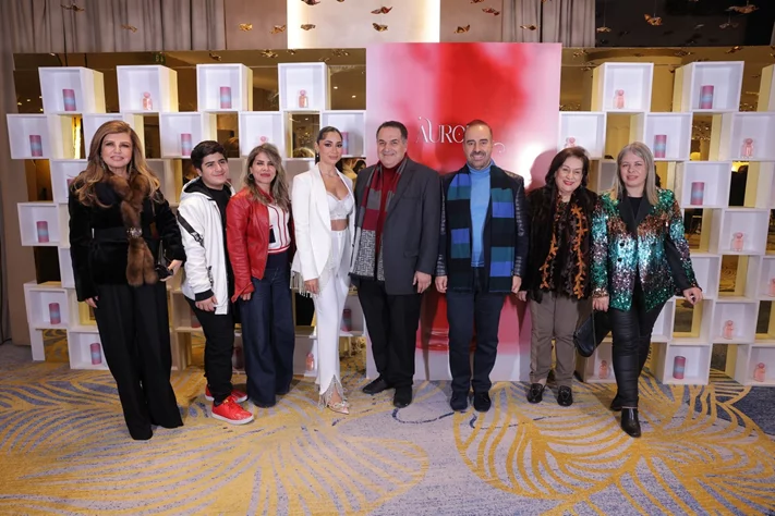 Sophia Saad celebrates the launch of AURORA