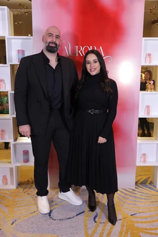 Sophia Saad celebrates the launch of AURORA