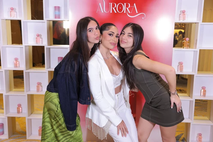 Sophia Saad celebrates the launch of AURORA