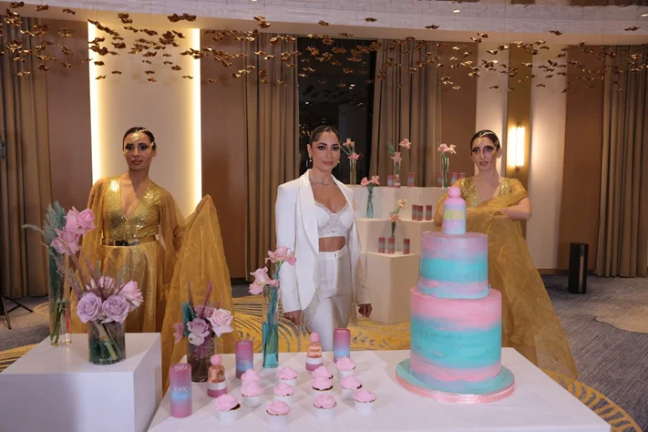 Sophia Saad celebrates the launch of AURORA