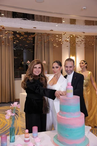 Sophia Saad celebrates the launch of AURORA