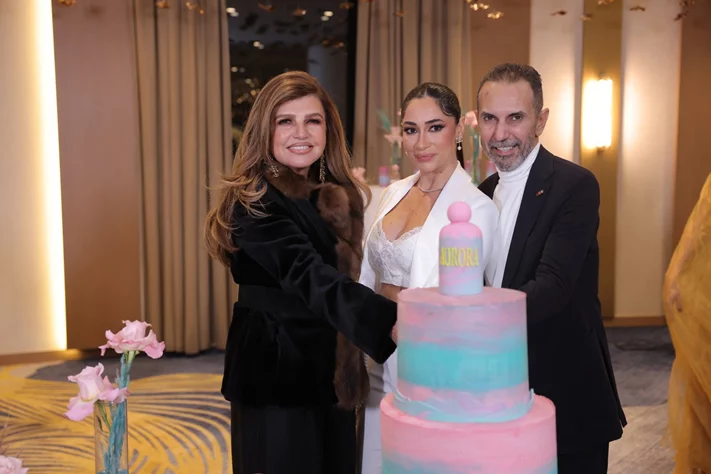 Sophia Saad celebrates the launch of AURORA