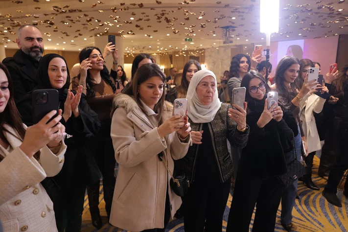 Sophia Saad celebrates the launch of AURORA