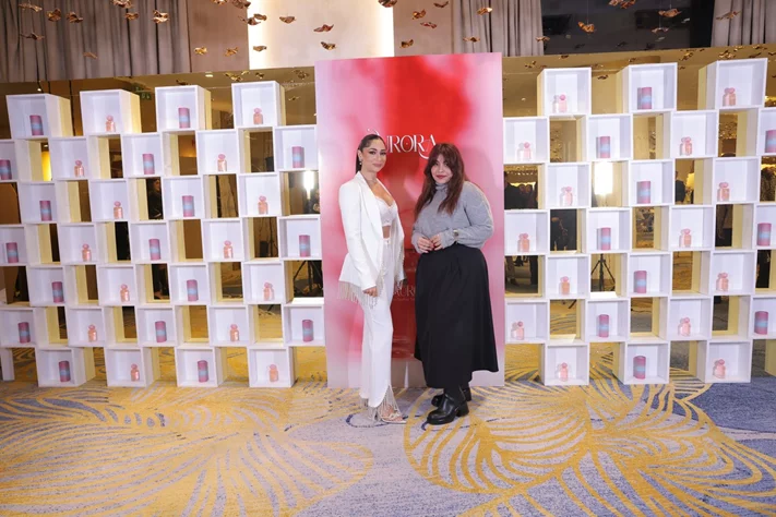 Sophia Saad celebrates the launch of AURORA