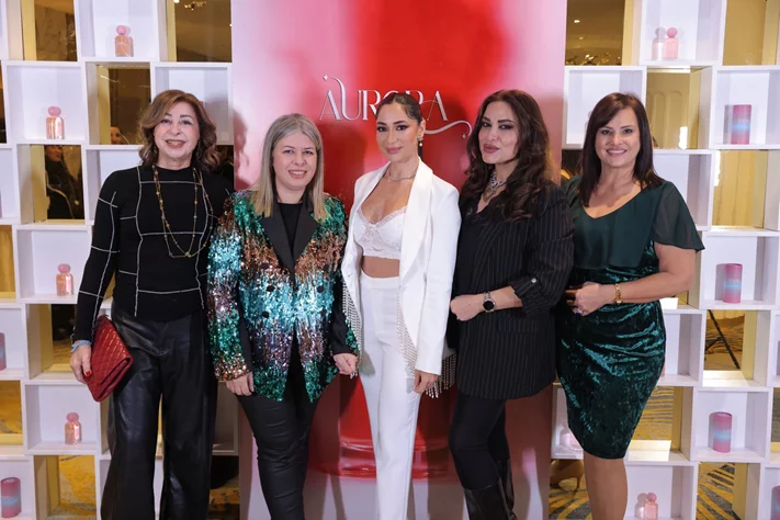 Sophia Saad celebrates the launch of AURORA