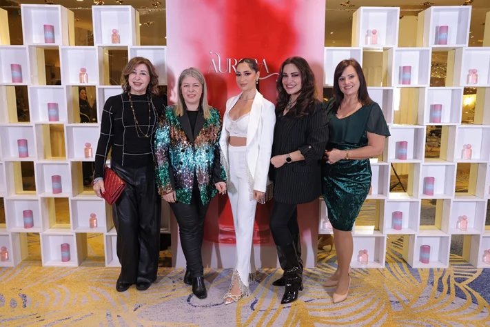 Sophia Saad celebrates the launch of AURORA