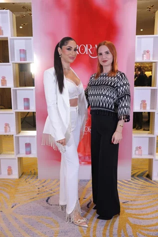 Sophia Saad celebrates the launch of AURORA