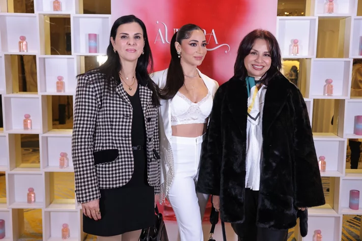 Sophia Saad celebrates the launch of AURORA