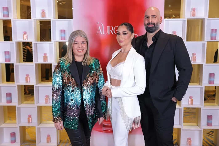 Sophia Saad celebrates the launch of AURORA