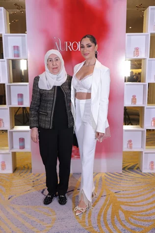 Sophia Saad celebrates the launch of AURORA