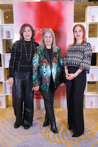 Sophia Saad celebrates the launch of AURORA