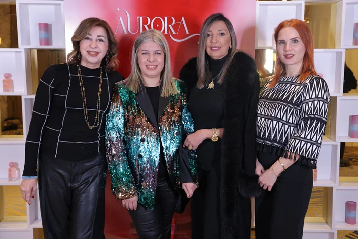 Sophia Saad celebrates the launch of AURORA