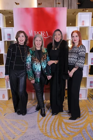 Sophia Saad celebrates the launch of AURORA