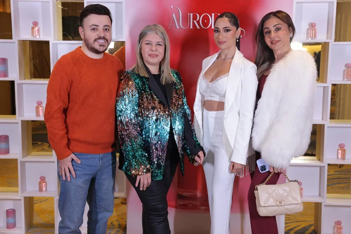 Sophia Saad celebrates the launch of AURORA