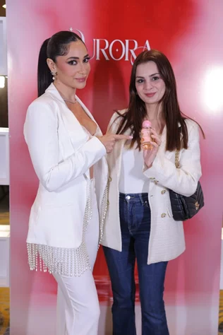 Sophia Saad celebrates the launch of AURORA