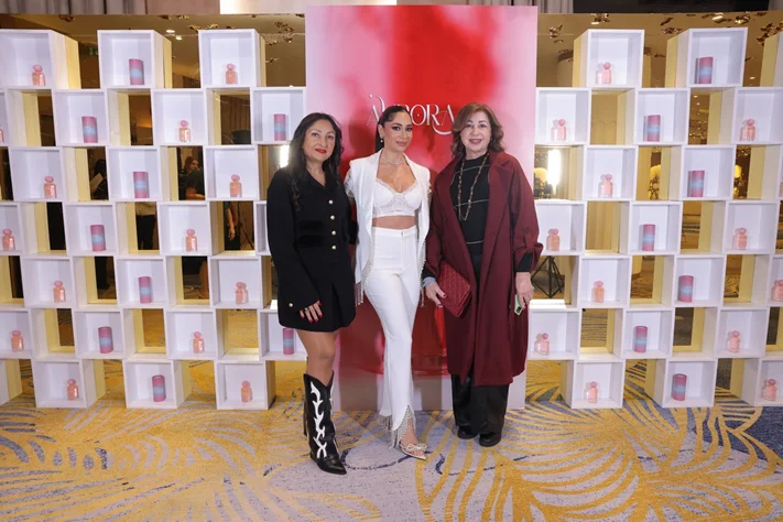 Sophia Saad celebrates the launch of AURORA