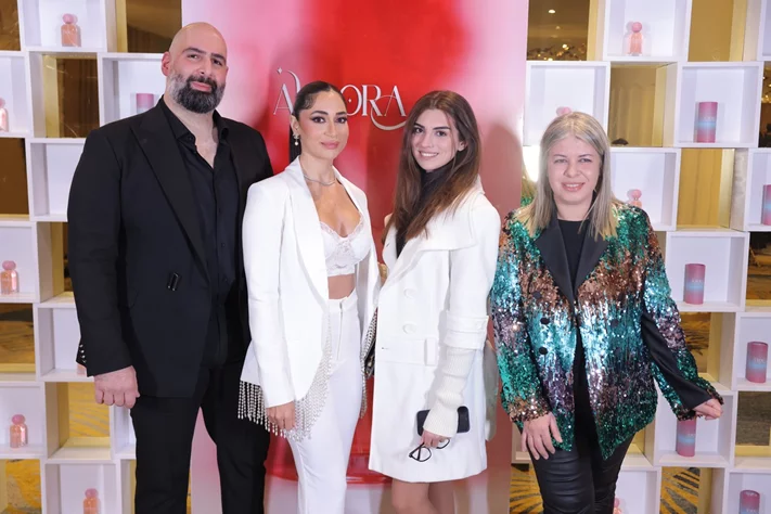 Sophia Saad celebrates the launch of AURORA