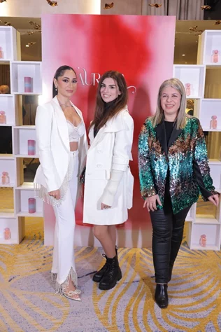 Sophia Saad celebrates the launch of AURORA