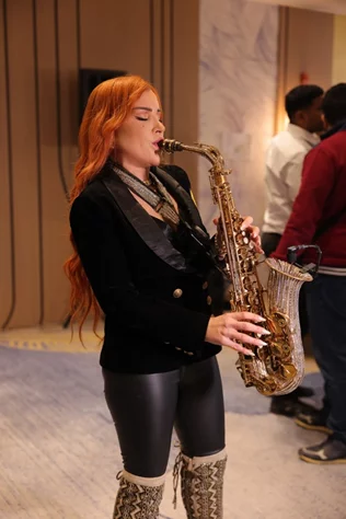 Sophia Saad celebrates the launch of AURORA