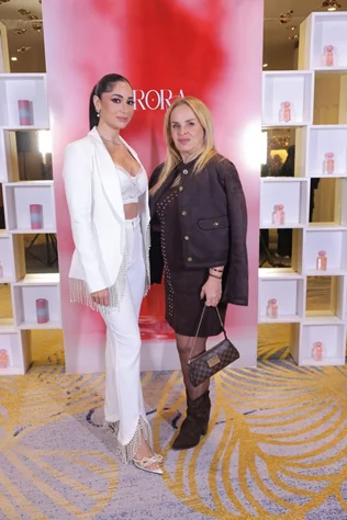 Sophia Saad celebrates the launch of AURORA