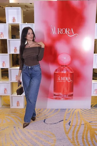 Sophia Saad celebrates the launch of AURORA