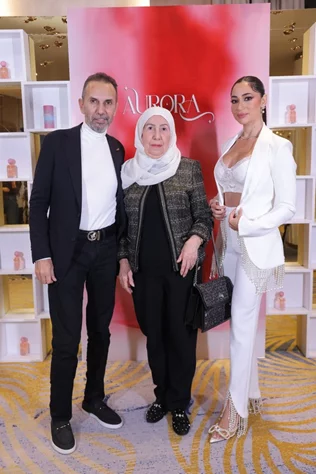 Sophia Saad celebrates the launch of AURORA