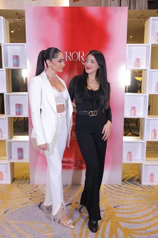 Sophia Saad celebrates the launch of AURORA