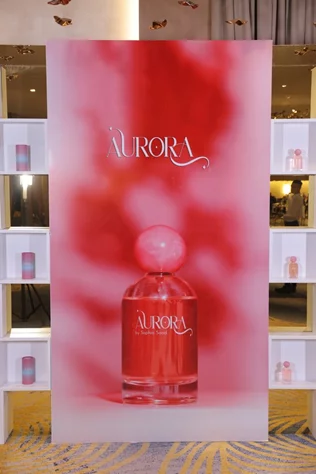 Sophia Saad celebrates the launch of AURORA