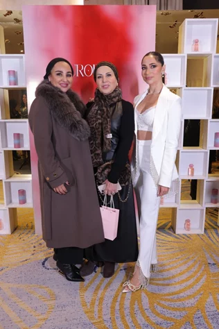 Sophia Saad celebrates the launch of AURORA