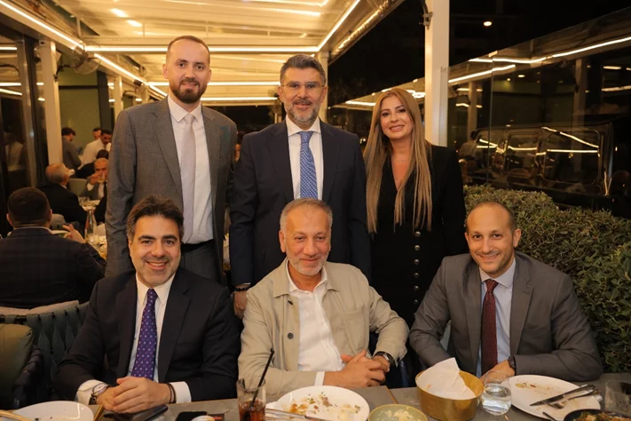 A Packed Dinner at Thanna Restaurant in Support of Candidate Elie Bazerli for President of the Beirut Bar Association