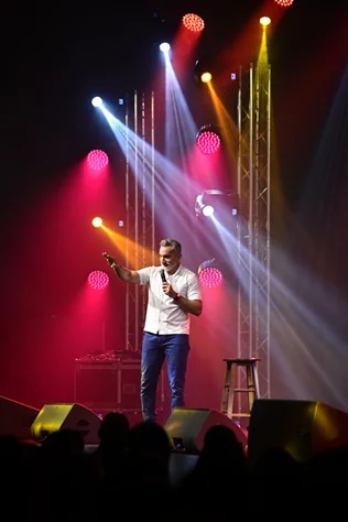 Bassem Youssef at Beirut Hall