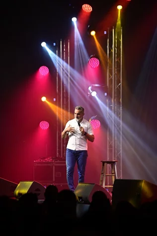 Bassem Youssef at Beirut Hall