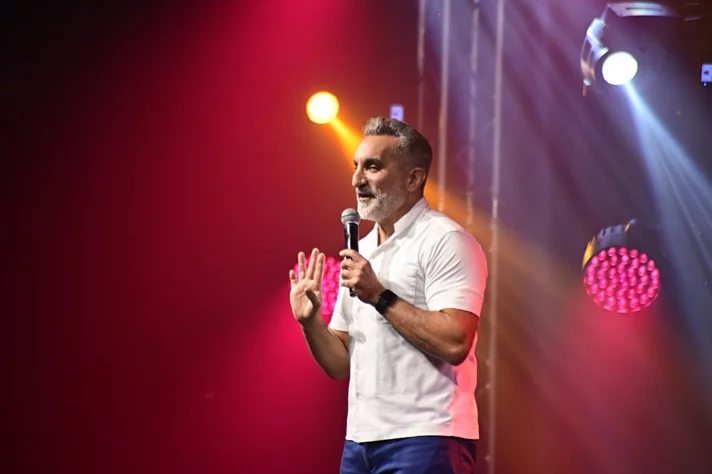 Bassem Youssef at Beirut Hall