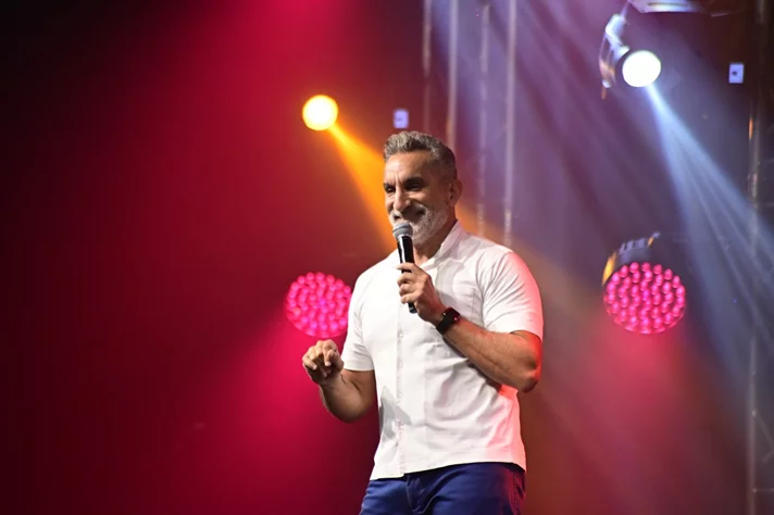 Bassem Youssef at Beirut Hall