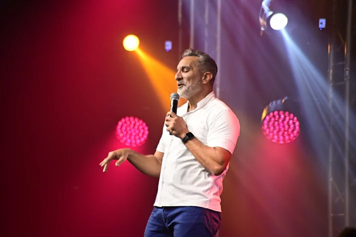 Bassem Youssef at Beirut Hall