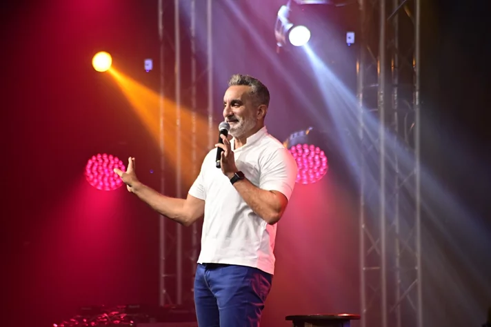 Bassem Youssef at Beirut Hall