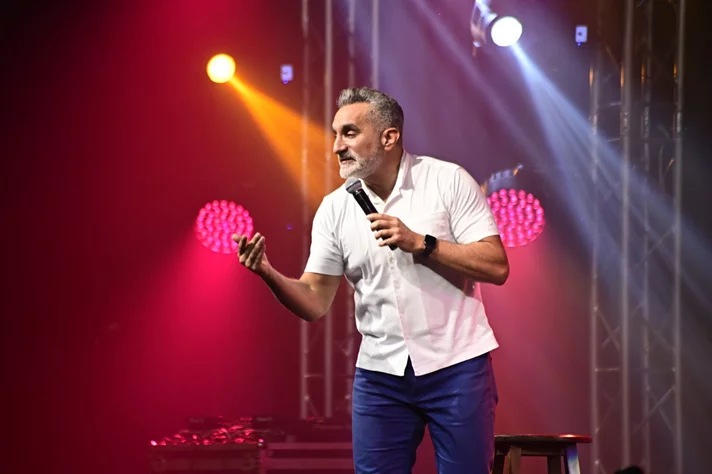 Bassem Youssef at Beirut Hall