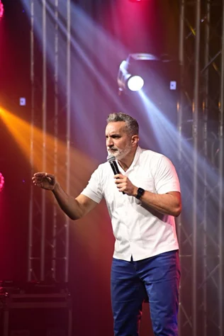 Bassem Youssef at Beirut Hall