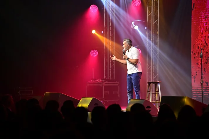 Bassem Youssef at Beirut Hall