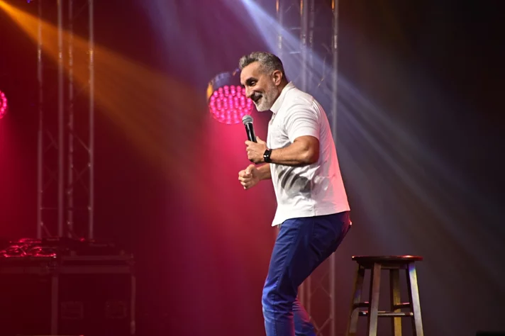 Bassem Youssef at Beirut Hall