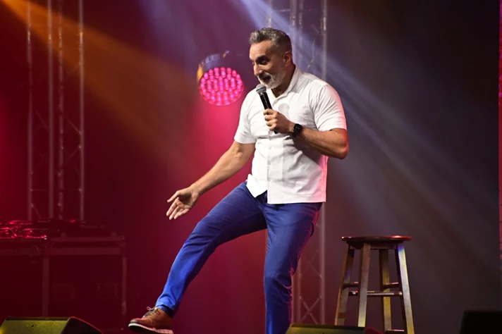 Bassem Youssef at Beirut Hall