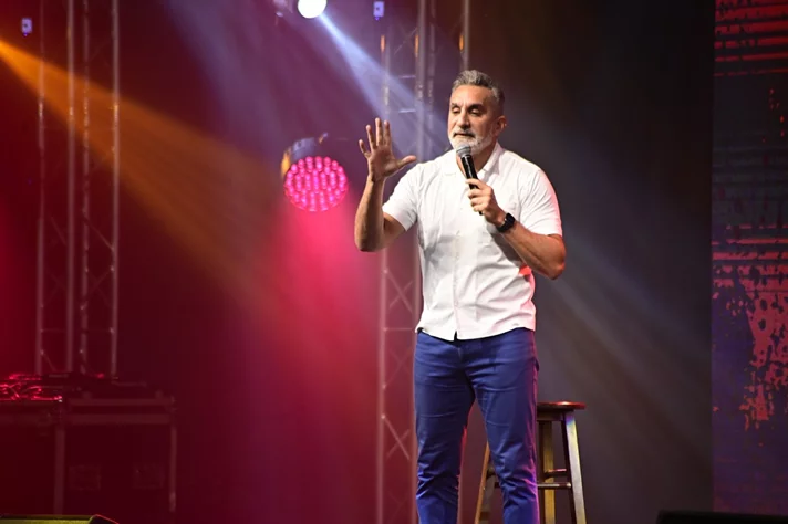 Bassem Youssef at Beirut Hall