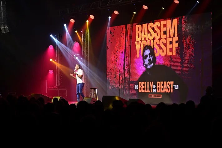 Bassem Youssef at Beirut Hall