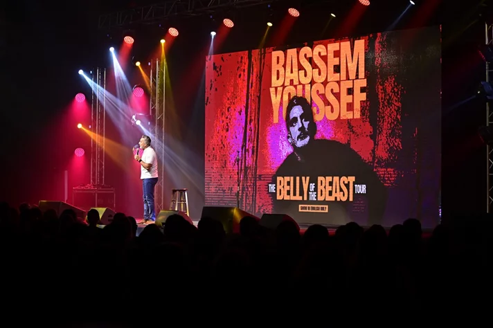 Bassem Youssef at Beirut Hall