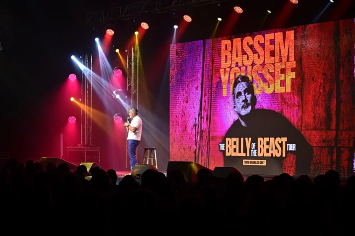Bassem Youssef at Beirut Hall