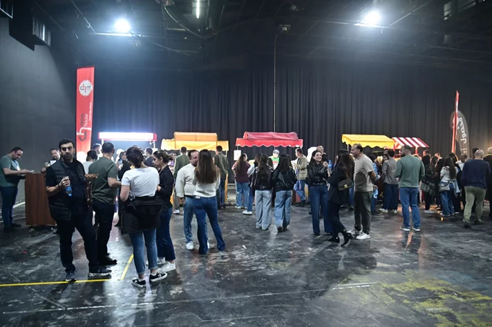 Bassem Youssef at Beirut Hall